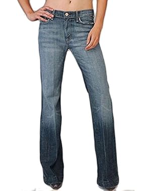 Seven 7 For All Mankind Women's Ginger in Caribbean Jeans
