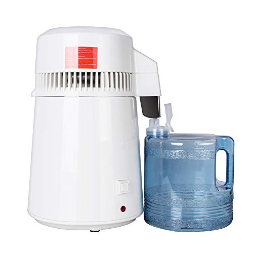Lolicute Water Distillation Machine，(Shipping from USA) 4L Stainless