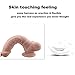 Bigbanana 8 Inches Liquid Silicone Dildo with Realistic Penis Suction Cup, 1.2 Pound