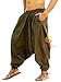 SARJANA HANDICRAFTS Men's Cotton Harem Yoga Baggy Genie Boho Pants