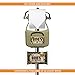 Bob's Butt Wipes Hanging Flushable Wipe Dispenser & 42 Count Wipes - Tan primary