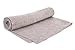 100% Flax Linen Towel (Gray)–High Absorption Linen Bath Towels–Quick Drying Bath Linen–Natural, Soft&Folds Compact–Travel-Friendly–Ideal as Yoga, Spa, Fitness, Beach or Luxury Bath Towels