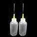 2 Needle Tip Bottle Liquid Flux Dispenser Oil Solvent Applicator Dropper 0.7 Oz primary