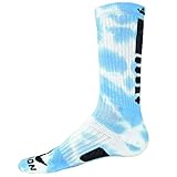 Red Lion Maxim Tie Dye Athletic Socks ( Light Blue / White - Small )