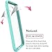 J7 Case, LK [Air Hybrid] Ultra Slim Shockproof [Crystal Clear] Back Protective Case + TPU Bumper Cover for Samsung Galaxy J7 (Mint)