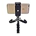 Tripod,AFUNTA Strong Flexible Tripod Stand with Free Mobile Cell Phone Holder, Mini Tripod for Travel with Flexible Top and Legs for GoPro / Digital Camera and Most Brands Smartphone