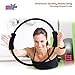 Pilates Ring & Strap Home Set - Resistance Growth Pilates Ring - Muscle Toning and Fortifying Fitness Accessories for Abs , Lower Back , Pregnancy , Inner Thighs , Sports , Training , Exercise