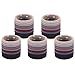 Hair Ties for Thick Hair, Funtopia 50 Pcs Solid Stretch Ponytail Holders, Elastic Hair Bands, Hair Ropes Rubber Bands Hair Accessories, Universal for Girls, Women, Teens, Ladies, Bulk Set, Mixed Color