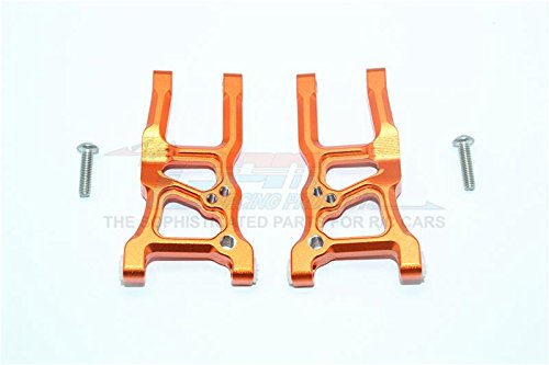 Traxxas Ford GT 4-Tec 2.0 (83056-4) Upgrade Parts Aluminum Front Suspension Arms - 1Pr Set Orange