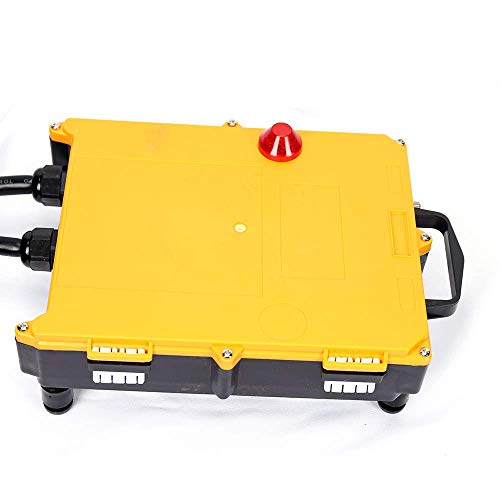 Industrial Crane Rocker, F24-60 Industrial Radio Crane Remote Controller Bridge Hoisting Transmitter+Receiver for Bridge Crane/Overhead Crane/Chain Hoist/Monorails/Concrete Pump Truck/Mobil - Thumbnail 3