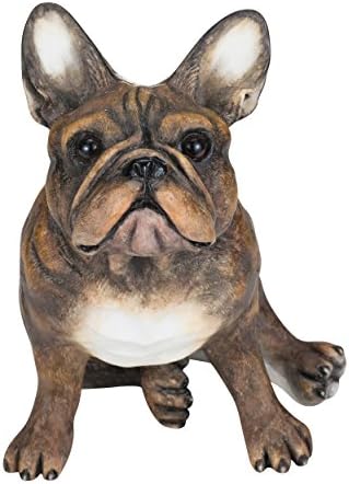 Chapman Sculptures French Bulldog Hand Painted Statue 5.7" (Brindle)