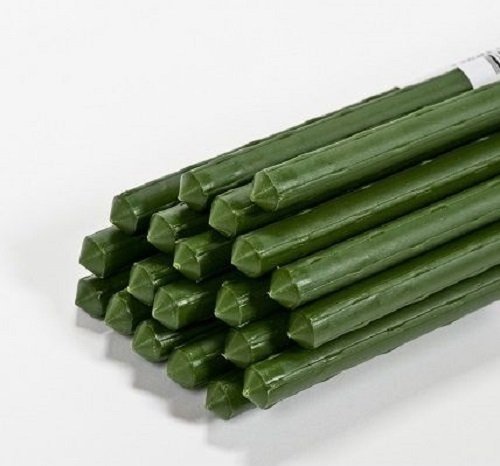 Panacea 84186 6 ft / 72" HD Green Coated Metal Plant Sturdy Stakes - Quantity 10 at Amazon