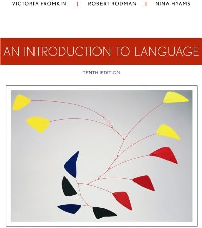 Amazon.com: Linguistics, seventh edition: An Introduction to