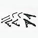 Xmax Racing 2 Pair of Front and Rear Shock Tower Set for HPI Rovan KM Baja 5B 5T SS