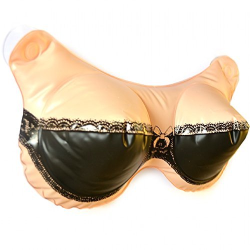 Inflatable Novelty Boob Pillow by The Diabolical Gift People
