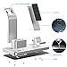OLEBR Apple Watch Stand Aluminum Apple Watch Charging Stand AirPods Stand Charging Docks Holder for Apple Watch Series 3/2/1/ AirPods/ iPhone X/8/8Plus/7/7 Plus /6S /6S Plus/ iPad-Silver