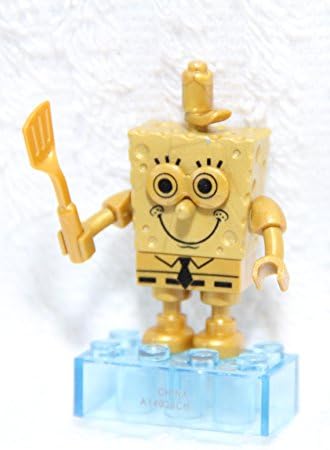 Spongebob Squarepants Mega Bloks series 5 Mini figure : Secret rare