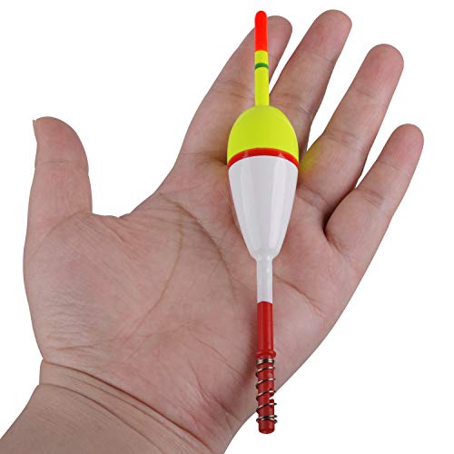 AGOOL Fishing Bobbers Balsa Wood Fishing Floats and Bobbers Spring