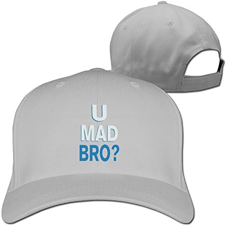 U Mad Bro Adjustable Snapback Hat