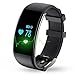 YOUNGFUN Fitness Tracker, App-Enabled Bluetooth 4.0 Water Resistance Smart Watch, Sleep and Heart Rate Monitor Compatible with Android and IOS Smartphones