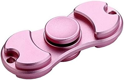 Aiyani Hand Spinner High Speed Alloy Metal EDC Fidget Toys Relieving ADHD, Anxiety, Stress and Boredom, Pink