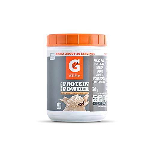 Gatorade Whey Protein Powder, Vanilla, 19.7 Ounce (20 servings per