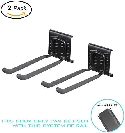 Ultrawall Hook Garage Storage Organizer Tool Hanger (2 Pack-Multi-Purpose Hook)