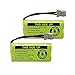 Geilienergy BT183342 BT283342 BT166342 BT266342 BT162342 BT262342 Battery Compatible with VTech CS6114 CS6419 CS6719 at&T EL52300 CL80112 VTech CS6719-2 Cordless Handsets (Pack of 2) primary