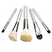 Gisala 12 Pcs Premium Kabuki Makeup Brush Set Cosmetics Foundation Blending Blush Eyeliner Face Powder Brushes Makeup Tool Set with Travel Pouch Bag