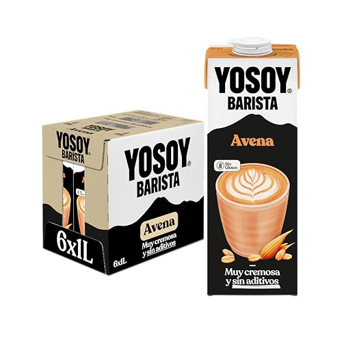 Bebida Vegetal de Avena Barista - especial para el café, pack de 6 x 1L