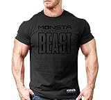 Monsta Clothing Co. Men's Monsta-BEAST (TEE194) T-shirt