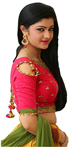 fashila women's silk lehanga choli (akshitha-yellow _yellow_ free size)
