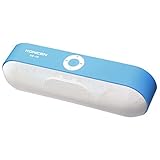 KONCEN KC-18 Wireless Bluetooth Speaker,Portable Stereo Bluetooth Speaker FM Radio, Support USB HOST & Micro SD card for outdoor with Long Playtime, Low Harmonic Distortion and Superior Sound (White)