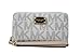 Michael Kors Large Flat Multifunction Phone Case Wristlet Wallet in Vanilla