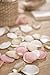 Ling's Moment Rose Petals, Silk Flower Petals for Wedding/Aisle/Flower Girl Baskets/Table Centerpiece Décor,etc.Pink Gold 200pcs