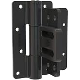 Barrette Outdoor Living Flush Mount Butterfly Hinge, Black