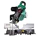 Hitachi C12RSH2 15 Amp 12 in. Dual Bevel Sliding Compound Miter Saw with Laser Marker (Renewed)