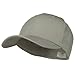 Extra Size Fitted Cotton Blend Cap - Light Grey (For Big Head)