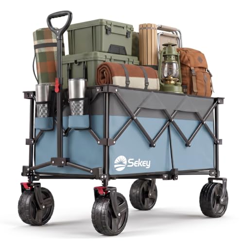 Sekey XXL Plus 4011 Bollerwagen Faltbar 200L 200KG All-Terrain Reifen