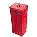 Wrapping Paper Storage Box- Holds 20 Rolls of 30” Gift Wrap-Upright Container with Lid, Dividers & Handles-Christmas & Birthday Wrap by Elf Stor (Red)