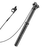 DNM Mountain Bike Bicycle Dropper Seatpost Remote Lockout 380mm