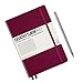 LEUCHTTURM1917 - Notebook Hardcover Medium A5-251 Numbered Pages for Writing and Journaling (Port Red, Ruled)