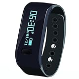 Sports Bracelet, Arvin Fitness Activity Tracker Smart Watch Sport Tracker Health Wireless Monitor Wristband with Bluetooth 4.0 Sleep Monitoring Pedometer Call Message Reminder for iOS Android Phones