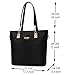 Womens 6 Pcs Lightweight Tote Work Bag Handbag and Purse Set