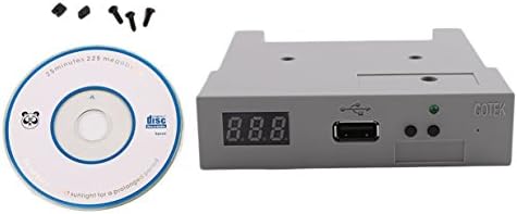 Floppy Drive Emulator，DC5V 3.5 Inch 1000 Floppy Disk Drive USB External Emulator Simulation New 1.44MB Roland Keyboard with CD Driver