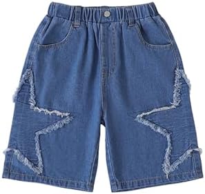 Women's 2026 Denim Shorts Casual Summer High Waisted Wide Leg