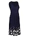 Kilig Summer Casual Loose Print Pleated Sleeveless Vest Dresses 