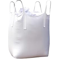FIBC Bulk Bags One Ton Bags, 35"L X 35"W X 40"H, 2000lbs S.W.L