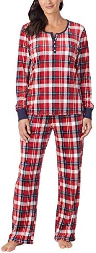 NAUTICA Womens 2 Piece Fleece Pajama 