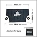 BOFAA Windshield Snow Cover (Non-Magnetic), Windshield Cover with Mirror Covers, Blocking Snow, Fallen Leaves, UV Sun Rays, Elastic Hooks Design Will Not Scratch Paint (M - 85 x 49 inches)…